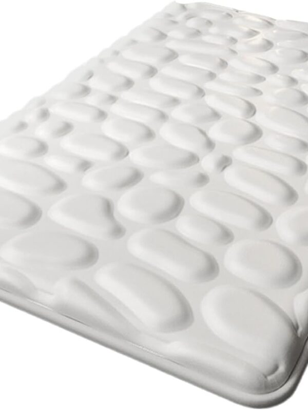 Nonslip Absorbent Bathroom Mats with Cooling Touches Fabric for in Homes with Elderly Members Cooling Bathroom Mats