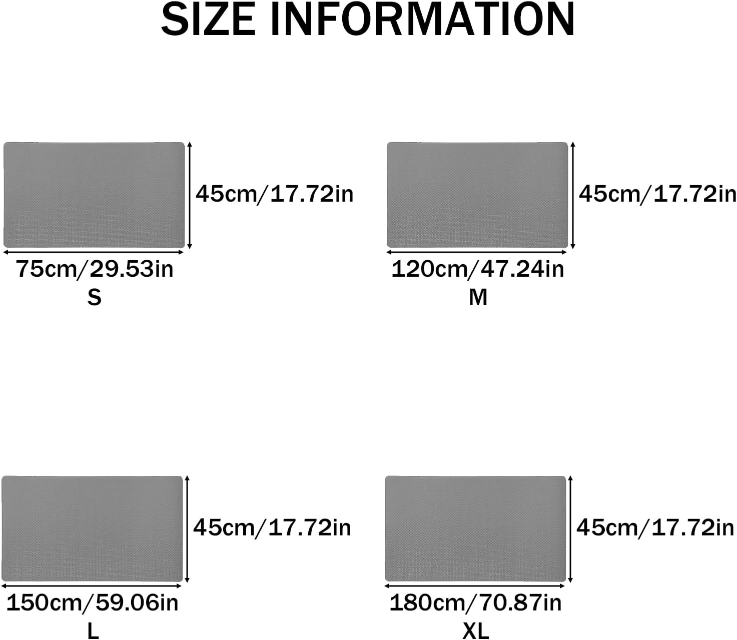 Bedside Non Slip Fall Mat Elderly,Thickened Prevention Pad with Beveled Edge,Pad Reduce Risk of Injury from Impact,for Seniors, Handicaps,Patients Green 45 * 75 * 0.8cm/17.72 * 29.53 * 0.31in - Image 2